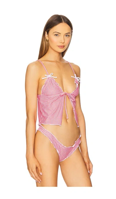 More To Come Evelyn Tankini Top In Multi