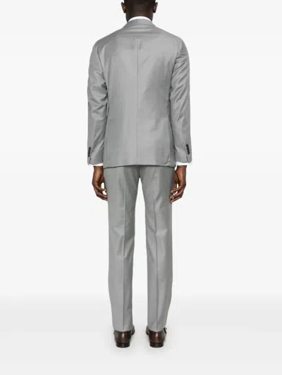 Boglioli Wool Suit In Grey