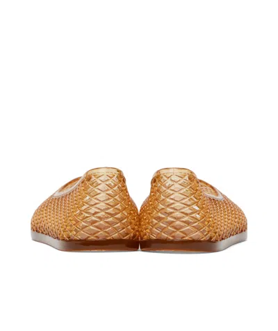 Ancient Greek Sandals Jelly Crystal-embellished Iro Ballet Flats In Brown