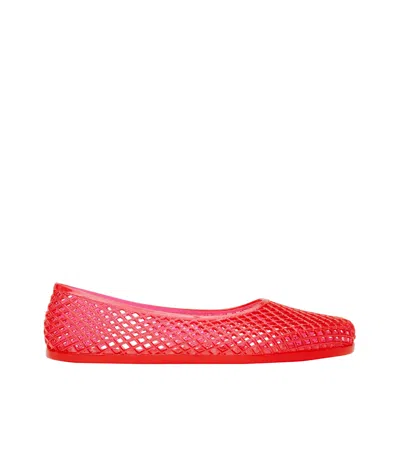 Ancient Greek Sandals Jelly Iro Ballet Flats In Red