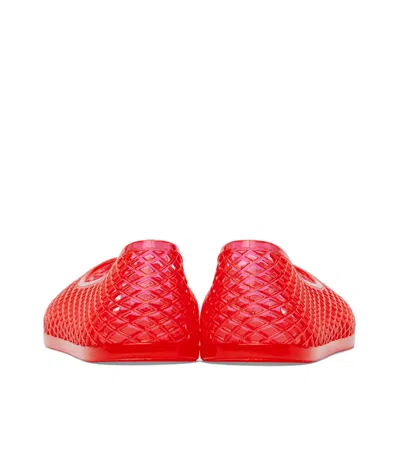 Ancient Greek Sandals Jelly Iro Ballet Flats In Red