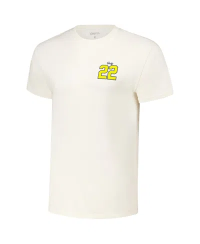 Kür8ted Men's And Women's Caitlin Clark Cream Indiana Fever Player Id Arch T-shirt