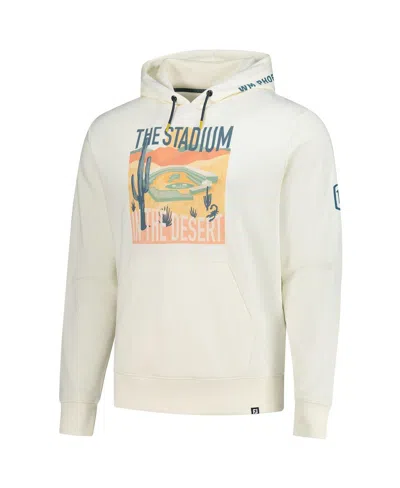 Footjoy Men's Cream 2025 Wm Phoenix Open Stadium Pullover Hoodie In Neutral
