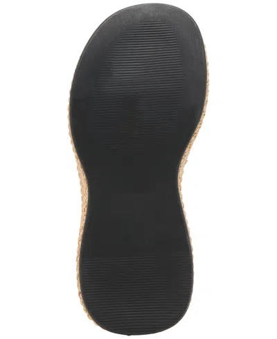 Dolce Vita Skylar Slingback Platform Wedge Sandal In Black