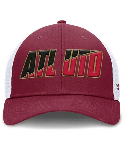 Fanatics Men's Red Atlanta United Fc Rocket Flex Hat In Red