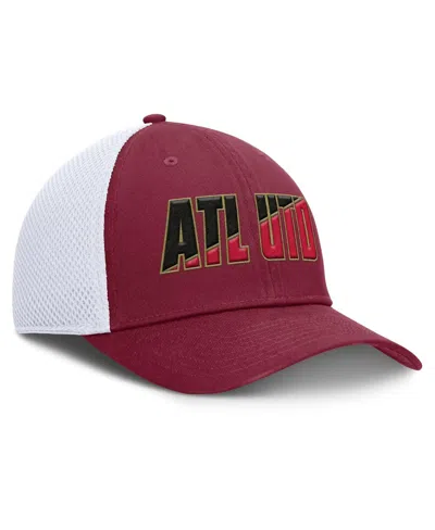 Fanatics Men's Red Atlanta United Fc Rocket Flex Hat In Red