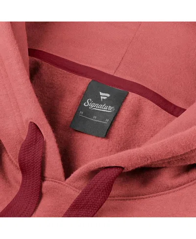 Fanatics Women's Red Chicago Blackhawks Elements Future Ground Subtle Tonal Pullover Hoodie In Red