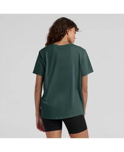 Nike Michigan State Athletic Prep Arch Local Script  Women's College T-shirt In Green