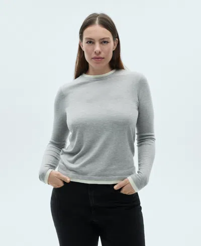 Mango Miami Mid Rise Straight Leg Jeans In Black