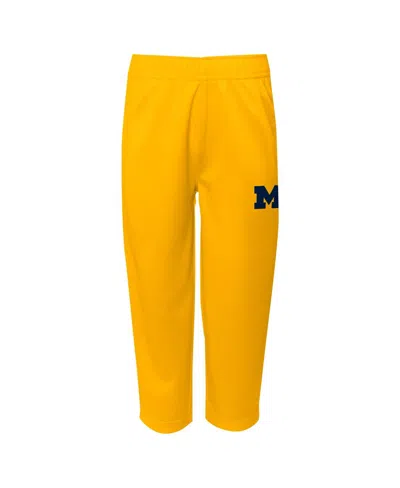 Outerstuff Infant Navy Michigan Wolverines Two-piece Red Zone Jersey & Pants Set In Navy