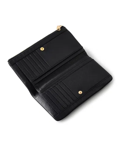 Radley London Woman's Black Bifold Purse In Black