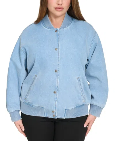 Levi's Varsity Bomber Jacket In Blue