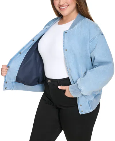 Levi's Varsity Bomber Jacket In Blue