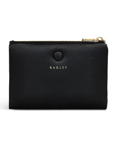Radley London Black Medium Bifold Purse In Black
