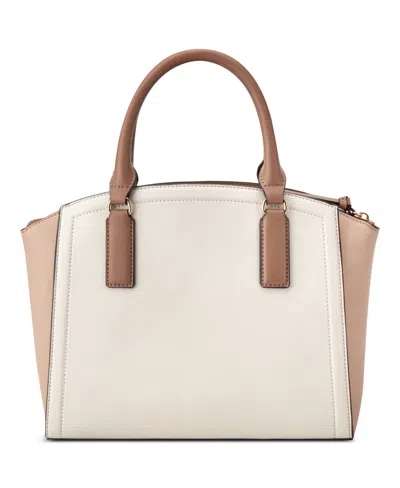 Nine West Coen Medium Satchel Bag In Milk Multi