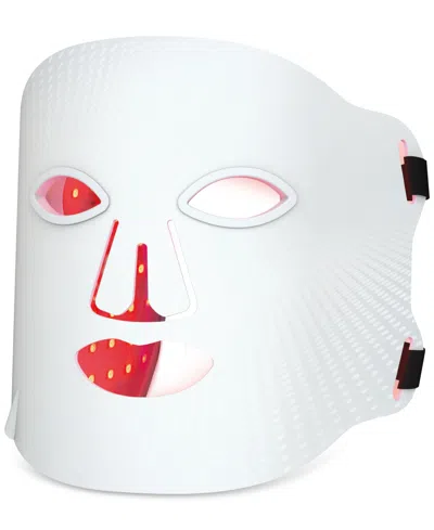 Tzumi Slf Red Light Therapy Cordless Multiple-color Led Mask In White