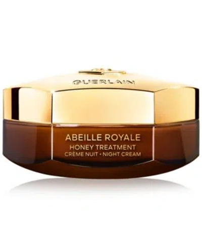 Guerlain Abeille Royale Honey Treatment Refillable Night Cream With Hyaluronic Acid In Transparent