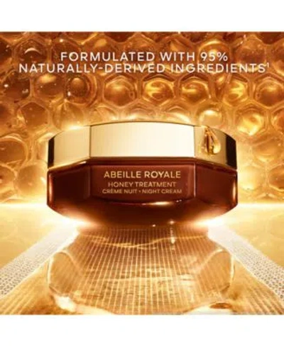 Guerlain Abeille Royale Honey Treatment Refillable Night Cream With Hyaluronic Acid In Transparent