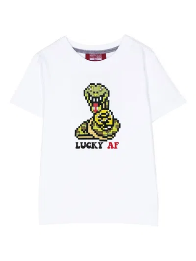 Mostly Heard Rarely Seen 8-bit Graphic-print T-shirt In White
