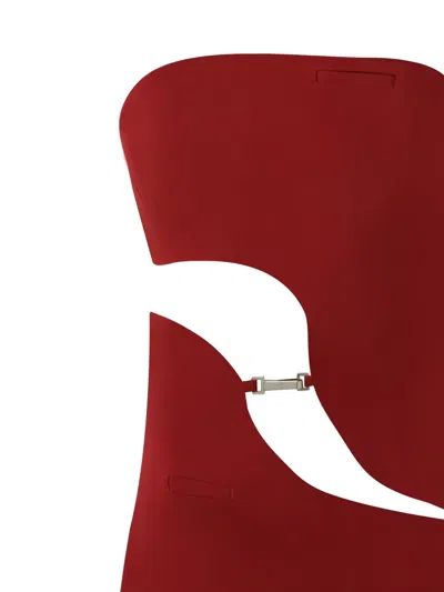 Misci Argolista Maxi Dress In Red