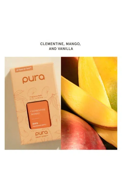 Pura 2-pack Diffuser Fragrance Refills In Clementine Mango