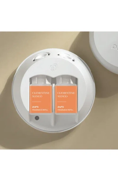 Pura 2-pack Diffuser Fragrance Refills In Clementine Mango