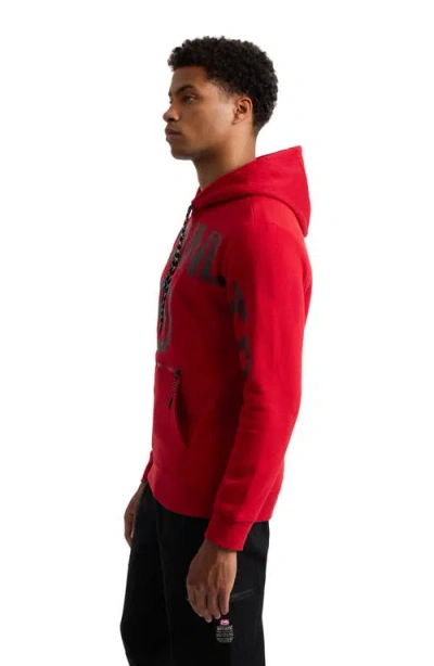 Ecko Unltd . Spreadout Hoodie In Red