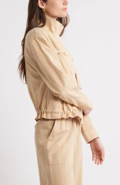 Caslonr Caslon(r) Utility Jacket In Tan Shore