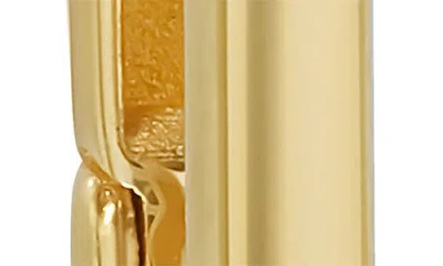 Bony Levy Rectangular Huggie Earrings In Gold