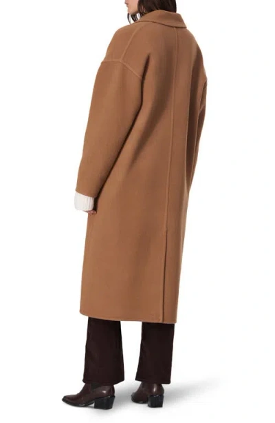 Rag & Bone Thea Italian Splittable Wool-blend Coat In Camel