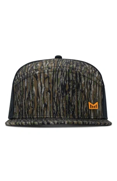 Melin Trenches Icon Hydro Performance Snapback Hat In Brown