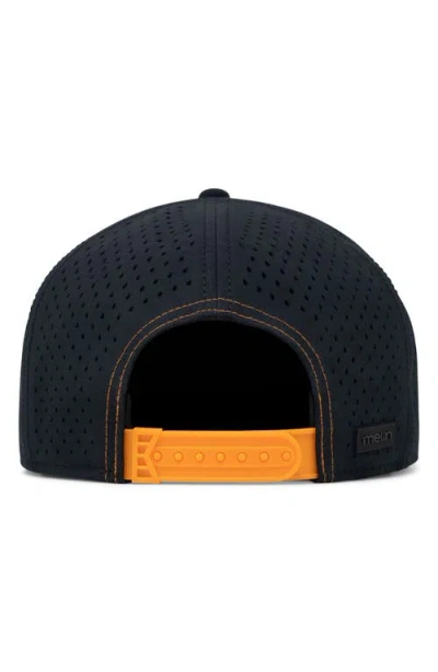 Melin Trenches Icon Hydro Performance Snapback Hat In Brown
