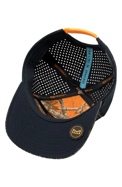 Melin Trenches Icon Hydro Performance Snapback Hat In Brown