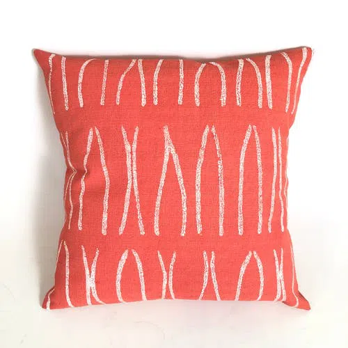 Mbare Organic Lines Sadza Pillow Cover - Thumbnail 4