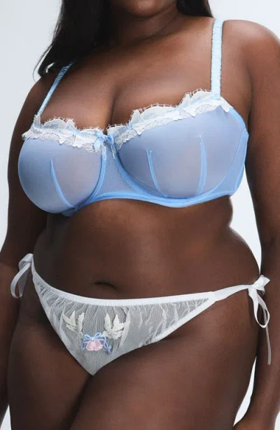 Savage X Fenty Flirty Wordy 2-pack Bridal Bikinis In White