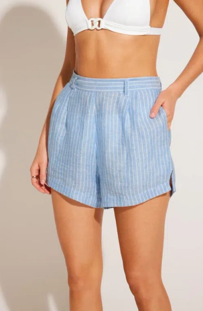 Vitamin A The Getaway Short Summer Stripe In Blue