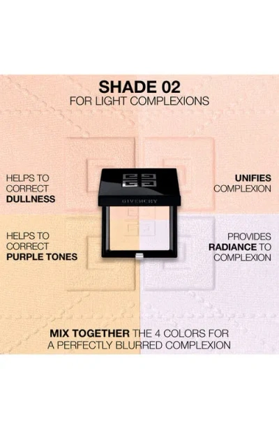 Givenchy Prisme Libre Ultra-blurring & Color-correcting Pressed Powder In H02