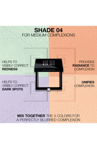 Givenchy Prisme Libre 4-color Pressed Powder In Multi