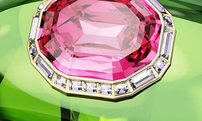 Swarovski Dulcis Set In Green