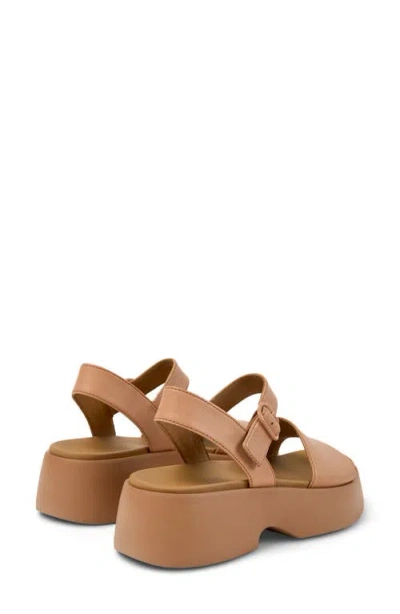 Camper Tasha Platform Sandal In Multi
