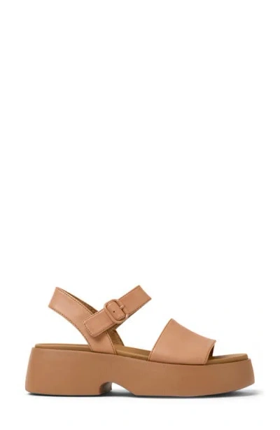 Camper Tasha Platform Sandal In Multi