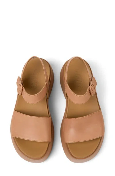 Camper Tasha Platform Sandal In Multi