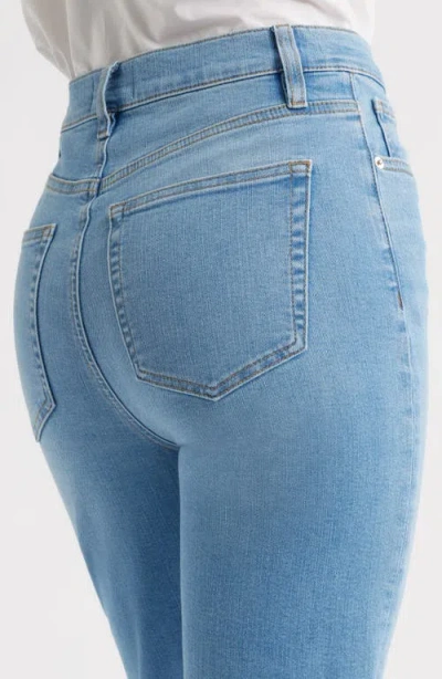 Frame Le High Straight Cropped High-rise Straight-leg Jeans In Blue