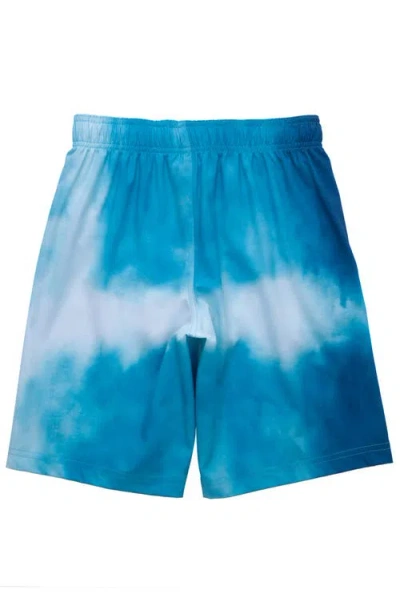 Rokka&rolla Kids' 4-way Stretch Quick-dry Swim Trunks With Mesh Lining And Upf 50+ Protection In Ocean Wave