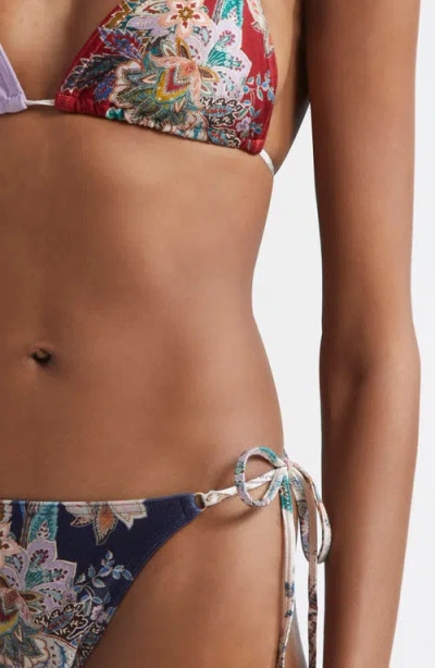 Zimmermann Rhiannon Nylon Bikini In Multi