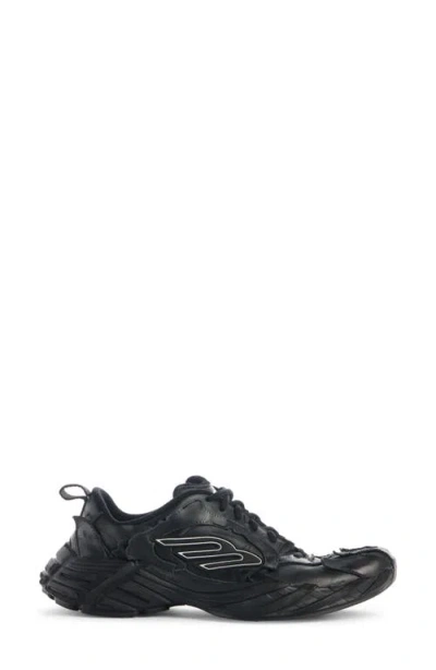 Balenciaga Monday Low-top Sneakers In Black