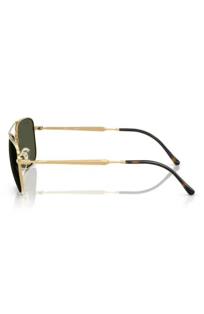 Ray Ban Ray-ban 62mm Rectangular Sunglasses In Arista