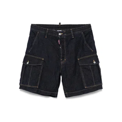 Shop Dsquared2 Blue Shorts