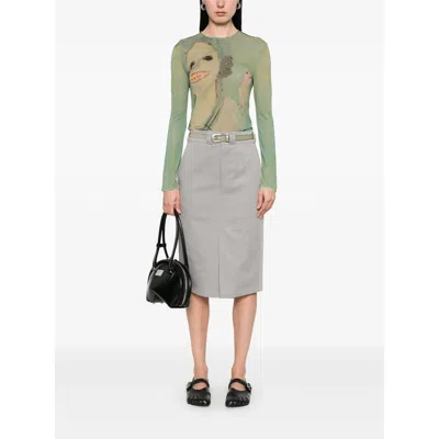 Maison Margiela Belt Loops Skirts