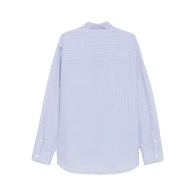 Dsquared2 Summer Lovers Oversized Striped Cotton Shirt